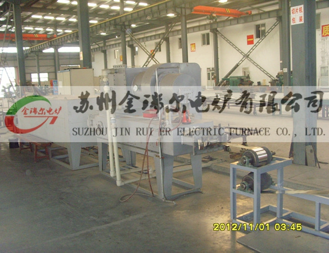 Continuous bright annealing furnace for stainless steel strip