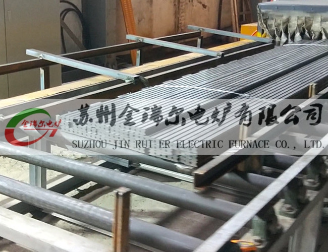 Roller hearth guide annealing furnace