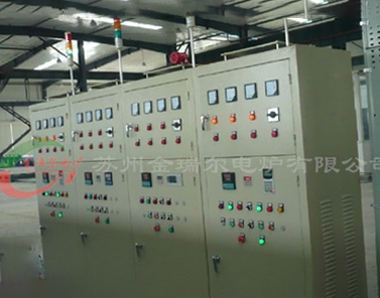 Electric furnace control cabinet